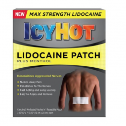 Icy Hot Aventis Pharmaceuticals 04116717201-Icy Hot Lidocaine / Menthol Topical Pain Relief, Pain Re