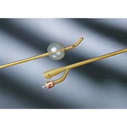 Bardex Lubricath Bard 0100L16-Bardex Lubricath Foley Catheter, 16 Fr., Medium, Coude Tip, Indwelling