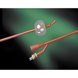 Bardex Lubricath Bard 0102L14-Bardex Lubricath Foley Catheter, 14 Fr, Medium, Coude Tip, Indwelling 