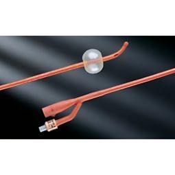 Bardex I.C. Bard 0102SI16 Bardex IC Foley Catheter, 16 Fr, Medium, 5 cc, Coude Tip Catheters (CS/12)