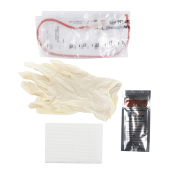 Touchless Plus Bard 4A5044-Touchless Plus Intermittent Catheter Kit, 14 Fr, Latex, Catheter & Bag Ki