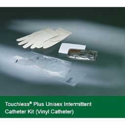 Touchless Plus Bard 4A5108-Touchless Plus Intermittent Catheter Kit, 8 Fr, Vinyl, Catheter & Bag Kit