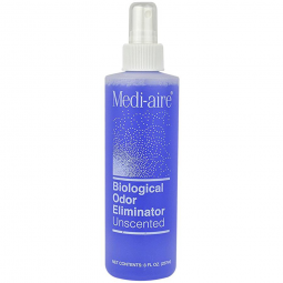 Medi-aire Biological Odor Eliminator Bard 7018U-Medi-aire Unscented Odor Neutralizer, 8 oz Spray Bot