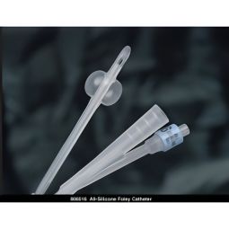 Bardia Bard 806520-Bardia Silicone Foley Catheter, 20 Fr., 5 cc, Indwelling (CS) - Bardia Silicone F