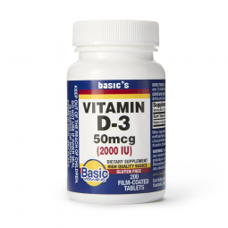 Basic Drug 30761016840 Vitamin D-3 Dietary Supplement