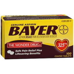 Bayer Bayer 00280200010-Bayer Aspirin Pain Relief, Pain Relief (BX) - Bayer Aspirin Pain Relief