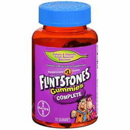 Flintstones with Iron Bayer 01650055434-Flintstones Complete Children's Multivitamin Supplement Gumm