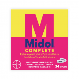 Midol Complete Bayer 12843015859-Midol Complete Acetaminophen/Caffeine/Pyrilamine Maleate Cramp Reli