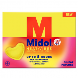 Midol Bayer 31284359660-Midol Heat Vibes Patch, Pain Relief (CT) - Midol Heat Vibes Patch