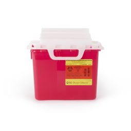 BD 305435 Nestable Sharps Container, 2 gal, Red (EA/1)