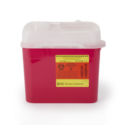 BD Guardian 305443 Sharps Container, Side Entry, 5.4 qt, Red (EA/1)