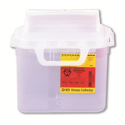 BD Guardian 305444 Sharps Container, Side Entry, 5.4 qt, Pearl (EA/1)