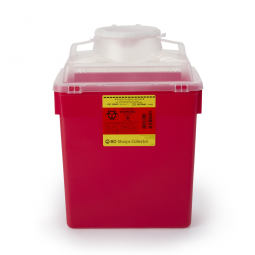 BD 305465 Nestable Sharps Container, 6 gal, Red (EA/1)