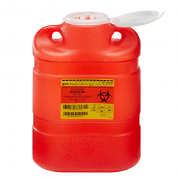 BD 305490 Sharps Container, 8.2 qt,, Red (EA/1)