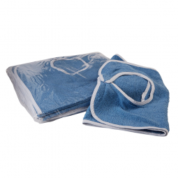 Beck's Classic BTB1834 Terry Adult Bib, Blue, Aprons & Bibs (DZ)