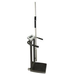 Befour WH-1080 Tilt & Roll Handrail Scale with Opti-Height Optical Stadiometer