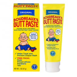 Boudreaux's Butt Paste Blairex Labs 62103033302-Boudreaux's Original Butt Paste Diaper Rash Treatmen