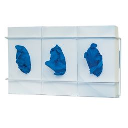 Bowman Manufacturing GL033-0613-Glove Box Holder Horizontal or Vertical Mounted 3-Box Capacity White