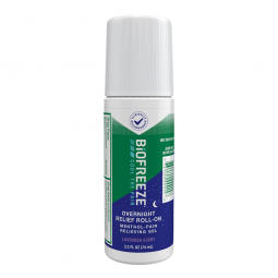 Biofreeze Boxout 3250728-Biofreeze Overnight Relief Menthol Pain-Relieving Roll-On, Lavender Scent, 