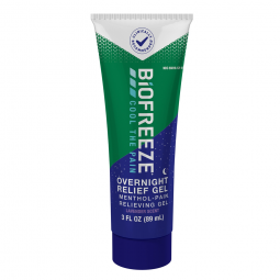 Biofreeze Boxout 3250729-Biofreeze Overnight Relief Menthol Pain-Relieving Gel, Lavender Scent, Pain