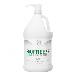 Biofreeze Professional Boxout RKT3209984-Biofreeze Professional Pain Relieving Gel, 1 gal Pump Bottl