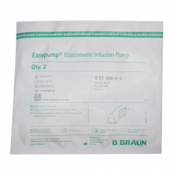 B. Braun 4540056-02 Easypump ST Elastomeric Infusion Pump, 100 mL Volume - 50 mL/hr Flow (CS/10)