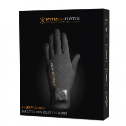 Intellinetix Brownmed 07232-Intellinetix Arthritis Vibrating Gloves, Large, Black, New Items (PR)