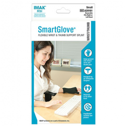 IMAK RSI SmartGlove Brownmed A20163-IMAK RSI SmartGlove with Thumb Support Glove, Large, BlackGloves