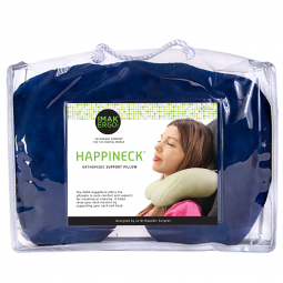 IMAK HappiNeck Brownmed A30112-IMAK Ergo HappiNeck Crescent Neck Pillow, Blue