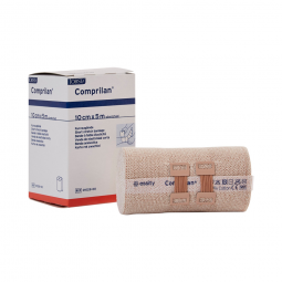 Comprilan BSN Medical 01028000-Comprilan Clip Detached Closure Compression Bandage, 4 in x 5-1/2 yd 