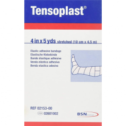 Tensoplast BSN Medical 02601002-Tensoplast No Closure Elastic Adhesive Bandage, 4 in x 5 yd, Athleti