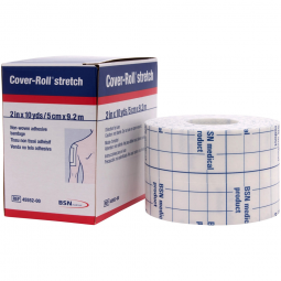 Cover-Roll Stretch BSN Medical 45552-Cover-Roll Stretch Nonwoven Polyester Dressing Retention Tape, 