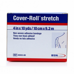Cover-Roll Stretch BSN Medical 45553-Cover-Roll Stretch Nonwoven Polyester Dressing Retention Tape, 