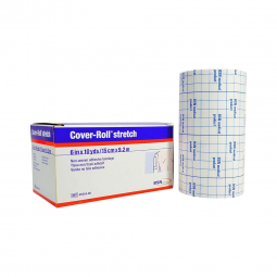 Cover-Roll Stretch BSN Medical 45554-Cover-Roll Stretch Nonwoven Polyester Dressing Retention Tape, 