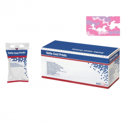 Delta-Cast Prints BSN Medical 7227340-Delta-Cast Pink Camouflage Cast Tape, 2 Inch x 4 Yard, Cast & 