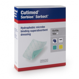 Cutimed Sorbion Sorbact BSN Medical 7269808-Cutimed Sorbion Sorbact Super Absorbent Antimicrobial Dr