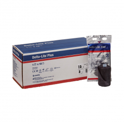 Delta-Lite Plus BSN Medical 7345846-Delta-Lite Plus Black Cast Tape, 3 Inch x 4 Yard, Cast & Splint 