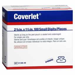 Coverlet BSN Medical 7645608-Coverlet Fingertip Tan Adhesive Strip, 1 x 2 Inch, Adhesive Bandages 