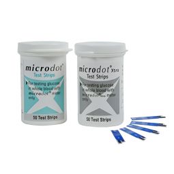 Microdot Cambridge Sensors USA 100-50-Microdot Test Strip, Glucose Meter Test Strips (CS)