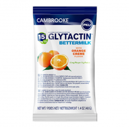 Glytactin BetterMilk Cambrooke Therapeutics 35008-Oral Supplement Glytactin BetterMilk Orange Crme 