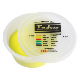Theraputty 10-0967 Resistive Hand Exercise Putty, YLW, X-Soft, 3 oz