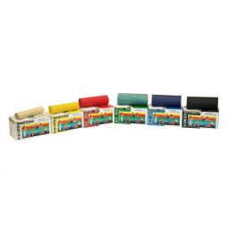 CanDo 10-5618 Latex Free Exercise Band-6 Yard Rolls-5 Piece Set