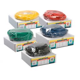 CanDo 10-5729 Latex Free Exercise Tubing-100' Rolls-5 Piece Set