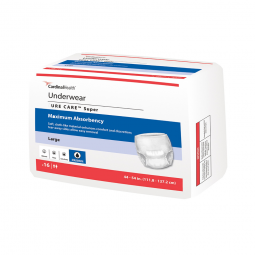 Sure Care Cardinal 1225A-Sure Care Super Protective Incontinence Underwear, Maximum Absorbency, Whit