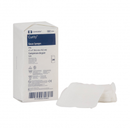 Curity Cardinal 2556-Curity NonSterile USP Type VII Gauze Sponge, 4 x 4 Inch, Sponges & Pads (BG)