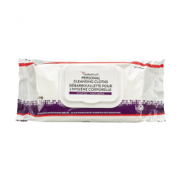 Cardinal Health Cardinal 2AWU-96-Cardinal Unscented Personal Wipe, Perineal Wipes (CS)