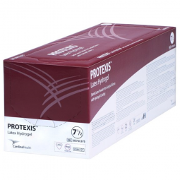 Protexis Latex Hydrogel Cardinal 2D72LS75-Protexis Latex Hydrogel Surgical Glove, Size 7.5, Transluc