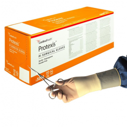 Protexis PI Cardinal 2D72PT80X-Protexis PI Polyisoprene Surgical Glove, Size 8, Ivory (BX/50)