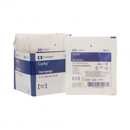 Curity Cardinal 3157-Curity Sterile Nonwoven Sponge, 3 x 4 Inch, Cellulose (CS) - Curity Sterile Non
