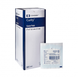 Curity Cardinal 3381-Curity Sterile Gauze Sponge, 2 x 2 Inch, Sponges & Pads (CS) - Curity Sterile G